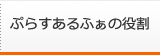 ぷらすあるふぁの役割